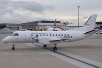 YR-DAA @ VIE - Direct Aero Service Blue Air Saab 340
