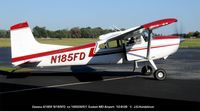N185FD @ ESN - warm up Easton MD