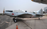 N49797 @ KMAF - Fairchild M-62A on the training ramp during CAF Airsho 09. - by TorchBCT