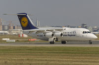 D-AVRB @ EDDF - departing EDDF via RW18W - by FBE