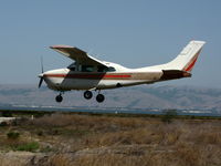 N9956N @ KPAO - Cessna T210N visiting from San Diego - by Steve Nation