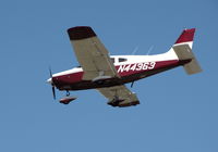 N44363 @ KPAO - 1974 Piper PA-28-151 Cherokee on final - by Steve Nation