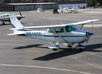N84695 @ KPAO - Locally-based 1969 Cessna 172K taxiing - by Steve Nation