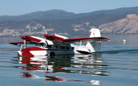 N3TD - 1964 Grumman SCAN TYPE 30 taxiing in to ramp on Clear Lake, CA (Attending Splash-in) - by Steve Nation