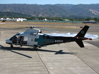N109FN @ KUKI - CALSTARS (no titles) 1987 Agusta Spa A109A II on alert '25th Anniversary' tail logo - by Steve Nation