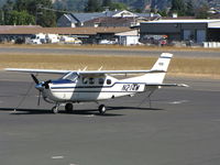 N214M @ KUKI - Bay Area-based 1985 Cessna P210R visiting - by Steve Nation