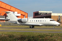 N605GF @ EGGW - Challenger 605 at Luton - by Terry Fletcher