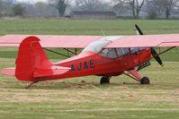 G-AJAE @ EGBO - Easter Open Day & Fly-In. - by MikeP