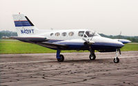 N421VT @ KDAN - 1968 Cessna 421 in Danville Va. - by Richard T Davis