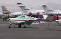 N721RS @ KAPC - Missouri-based 1966 Beech V35 a long way from home in foggy wine country - by Steve Nation