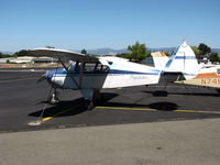 N1685P @ 1O2 - 1954 Piper PA-22-150 from Rio Linda (Sacramento County), CA visiting Lampson Field - by Steve Nation