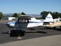 N1685P @ 1O2 - 1954 Piper PA-22-150 from Rio Linda (Sacramento County), CA visiting Lampson Field - by Steve Nation
