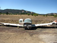 N4201S @ 1O2 - Hulk of 1978 Mooney M20J (no NTSB accident report found) at Lampson Field boneyard - by Steve Nation