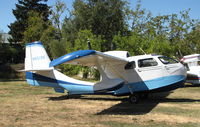 N6518K - 1947 republic RC-3 Seabee at old Natural HS Field in Lakeport, CA (Clear Lake Splash-In) - by Steve Nation