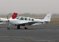 N8294M @ KAPC - Japan Airlines 1992 Beech A36 used for training pilots- foggy morning at KAPC home base - by Steve Nation