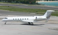 N185GA @ TNCM - Just arive from TUPJ getting ready to be handle by AAS.