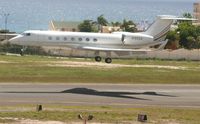 N185GA @ TNCM - Landing on runway 10 at TNCM