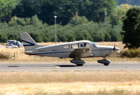 N82779 @ KUKI - KDVO-based 980 Piper PA-28-181 touching down @ KUKI - by Steve Nation