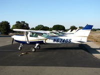 N67405 @ EDU - CAl Aggie Flying Farmers 1978 Cessna 152 in new colors @ UC Davis - by Steve Nation