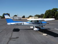 N69FT @ EDU - Placerville, CA-based 1978 Cessna 152 in new colors visting University Airport, Davis, CA (to Stratham Aviation, Vacaville, CA then cancelled 2010-01-20 as sold to Brazil) - by Steve Nation