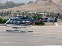 N87WP @ VCB - 1992 Bell 206-L4 visiting Nut Tree Airport - by Steve Nation