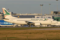 LZ-BOU @ EGCC - Sadly Bulgaria Air are another carrier that pulled out of Manchester during 2009. - by MikeP