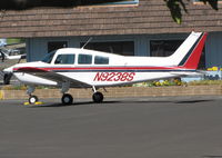 N9238S @ O41 - Locally-based 1976 Beech C23 at Woodland Aviation - by Steve Nation