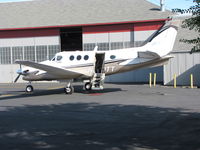 N920TT @ KSAC - Fresno-based 1992 Beech C90A King Air at jet center - by Steve Nation