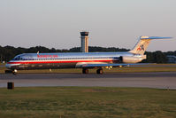 N412AA @ ORF - American Airlines N412AA (FLT AAL1187) taxiing to RWY 23 for departure to Dallas/Ft Worth Int'l (KDFW) in the early evening. - by Dean Heald