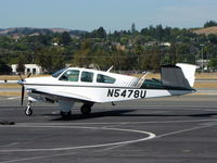 N5478U @ KCCR - Locally-based 1967 Beech V35 (nice look @ 32!) - by Steve Nation
