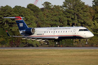 N469AW @ ORF - US Airways Express (Air Wisconsin) N469AW (FLT AWI581A) from Philadelphia Int'l (KPHL) landing on RWY 23.