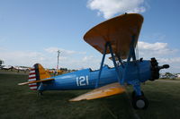 N67895 @ KOSH - Stearman - by Mark Pasqualino