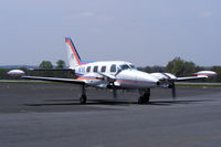 N7VR @ KEHO - A colorful Cheyenne departing the ramp. - by Jamin