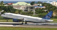 N605JB @ TNCM - Touch down Tncm