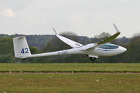 G-XLII @ EGHL - Seen landing at Lasham. - by MikeP