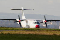 LY-OOV @ EGGP - ATR 42-300 - by Chris Hall