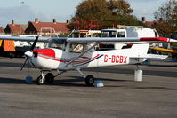 G-BCBX @ EGGP - Privately owned, Previous ID: F-BUEO - by Chris Hall