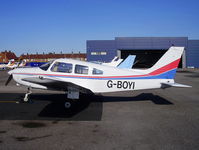 G-BOYI @ EGGP - Privately owned - by Chris Hall