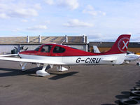 G-CIRU @ EGBT - Cirrus SR20, Caseright Ltd - by Chris Hall