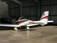 G-OZIO @ EGBT - Aquilq AT01, Caseright Ltd - by Chris Hall