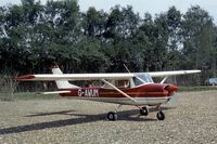G-AWUM @ EGHP - This Cessna F.150H was present at the 1976 Popham Fly-In. - by Peter Nicholson