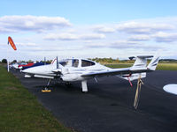 G-CEZG @ EGBT - Diamond Aircraft UK Ltd - by Chris Hall