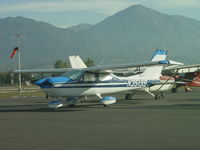 N35199 @ POC - Parked waiting to be worked on - by Helicopterfriend