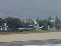 N8472W @ POC - Preparing to enter runway 26L for take off - by Helicopterfriend