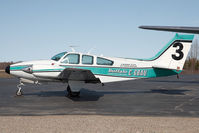 C-GBAU @ CYHY - Buffalo Airways Beech 55 - by Andy Graf-VAP