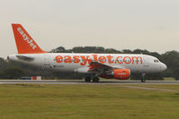 G-EZDX @ EGGW - Easyjet A319 at Luton - by Terry Fletcher