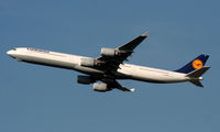D-AIHI @ EDDF - Lufthansa A340-600 nach LAX