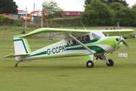G-CCPK @ EGHP - Pictured during the 2009 Microlight Trade Fair. - by MikeP