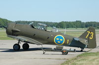 SE-FVU @ ESOW - Noorduyn Sk16A at Västerås Hässlö airport, Sweden.