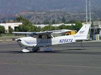 N254TA @ POC - Parked in Transient Parking - by Helicopterfriend